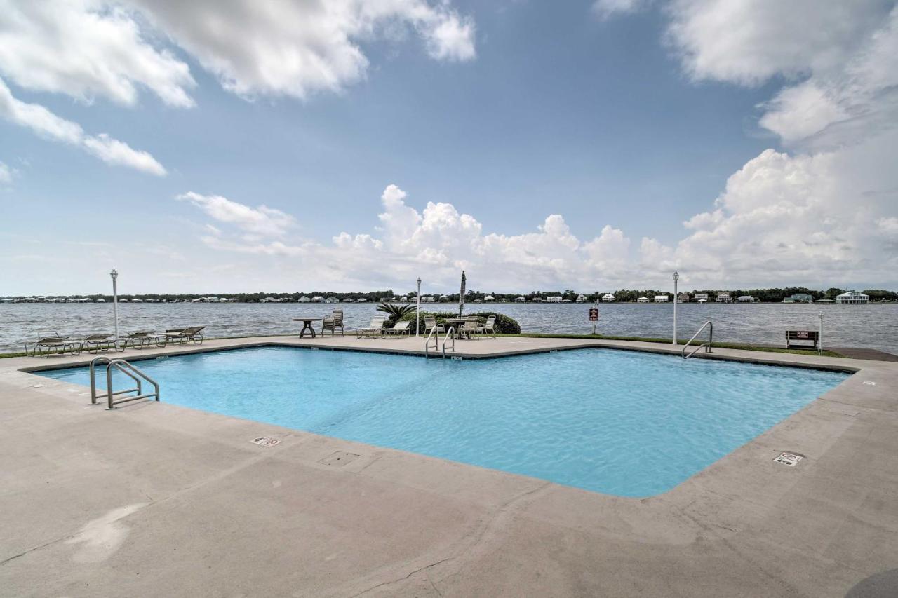 Waterfront Gulf Shores Condo With Patio, Pier And Pool Eksteriør bilde