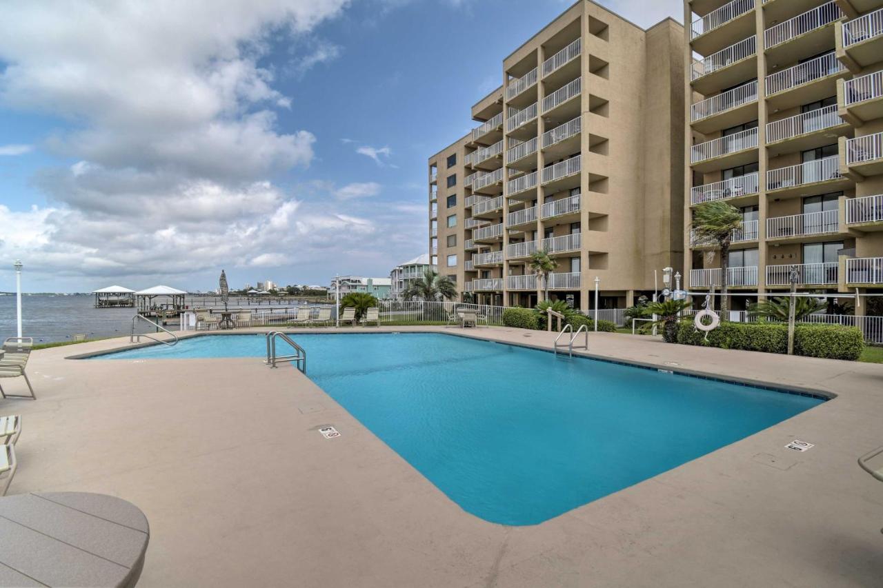 Waterfront Gulf Shores Condo With Patio, Pier And Pool Eksteriør bilde