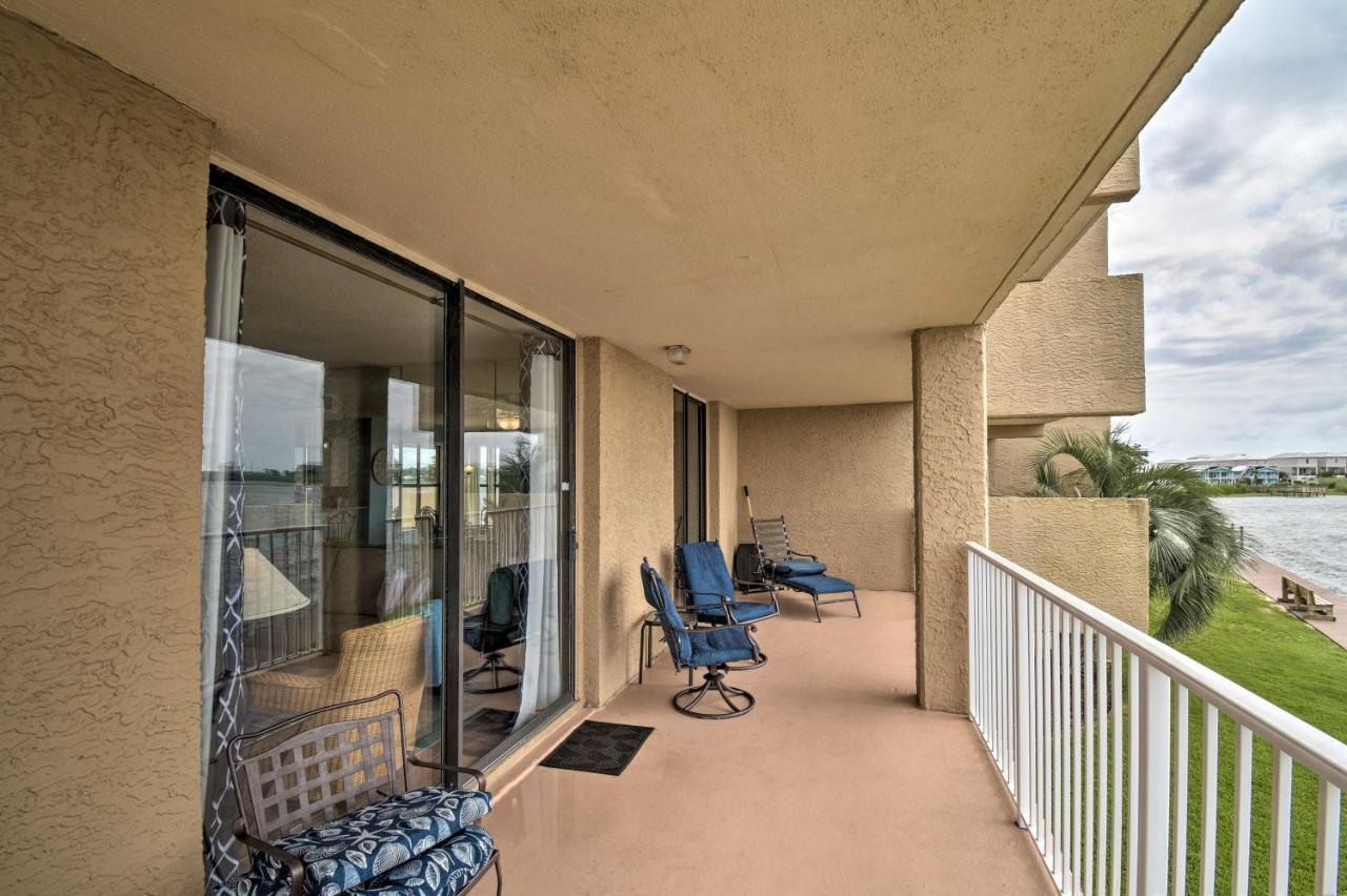 Waterfront Gulf Shores Condo With Patio, Pier And Pool Eksteriør bilde