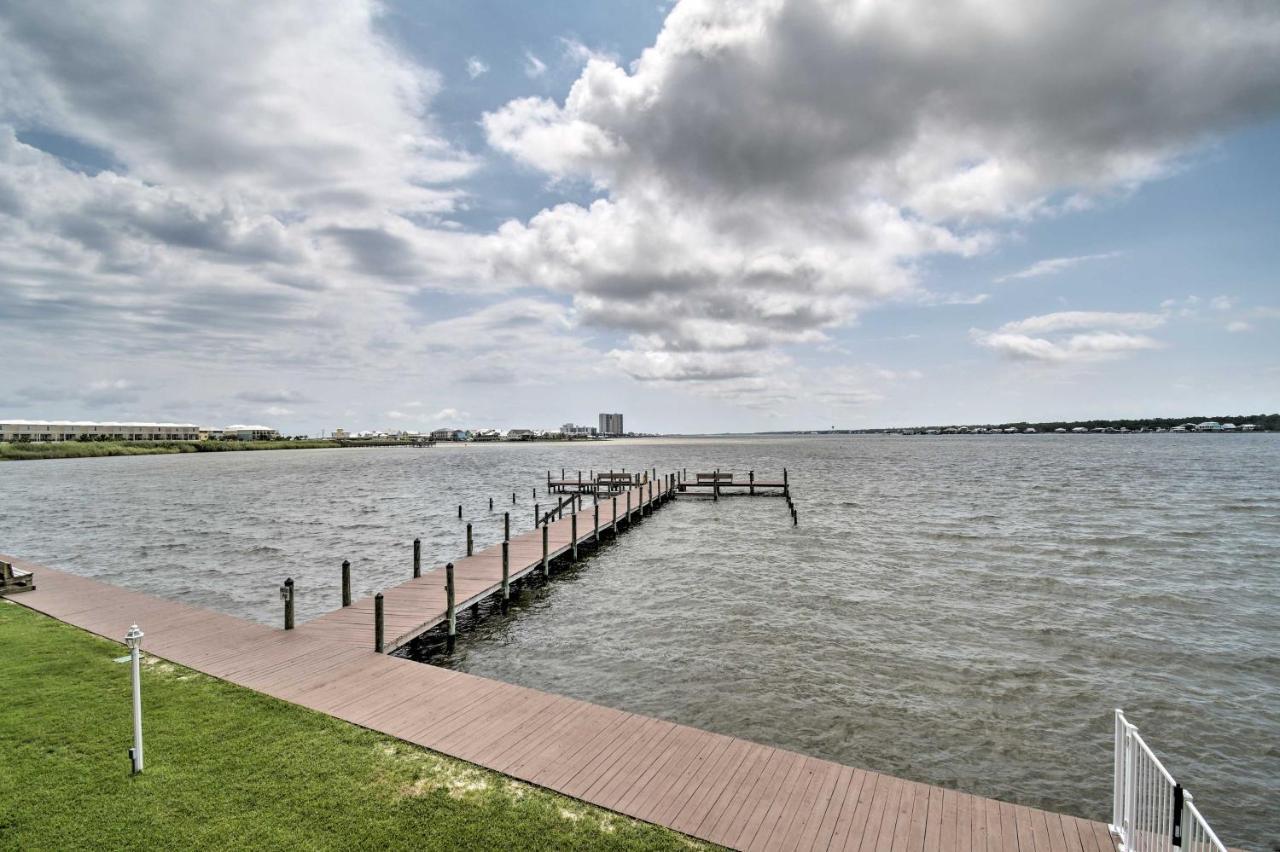 Waterfront Gulf Shores Condo With Patio, Pier And Pool Eksteriør bilde