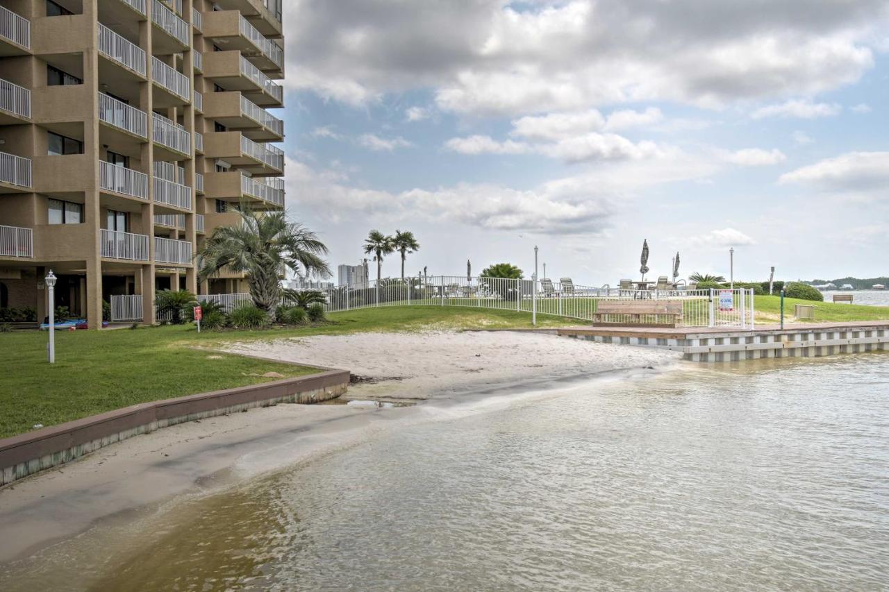 Waterfront Gulf Shores Condo With Patio, Pier And Pool Eksteriør bilde