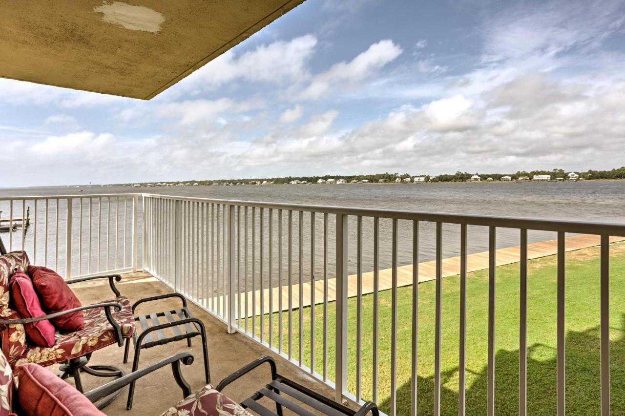 Waterfront Gulf Shores Condo With Patio, Pier And Pool Eksteriør bilde